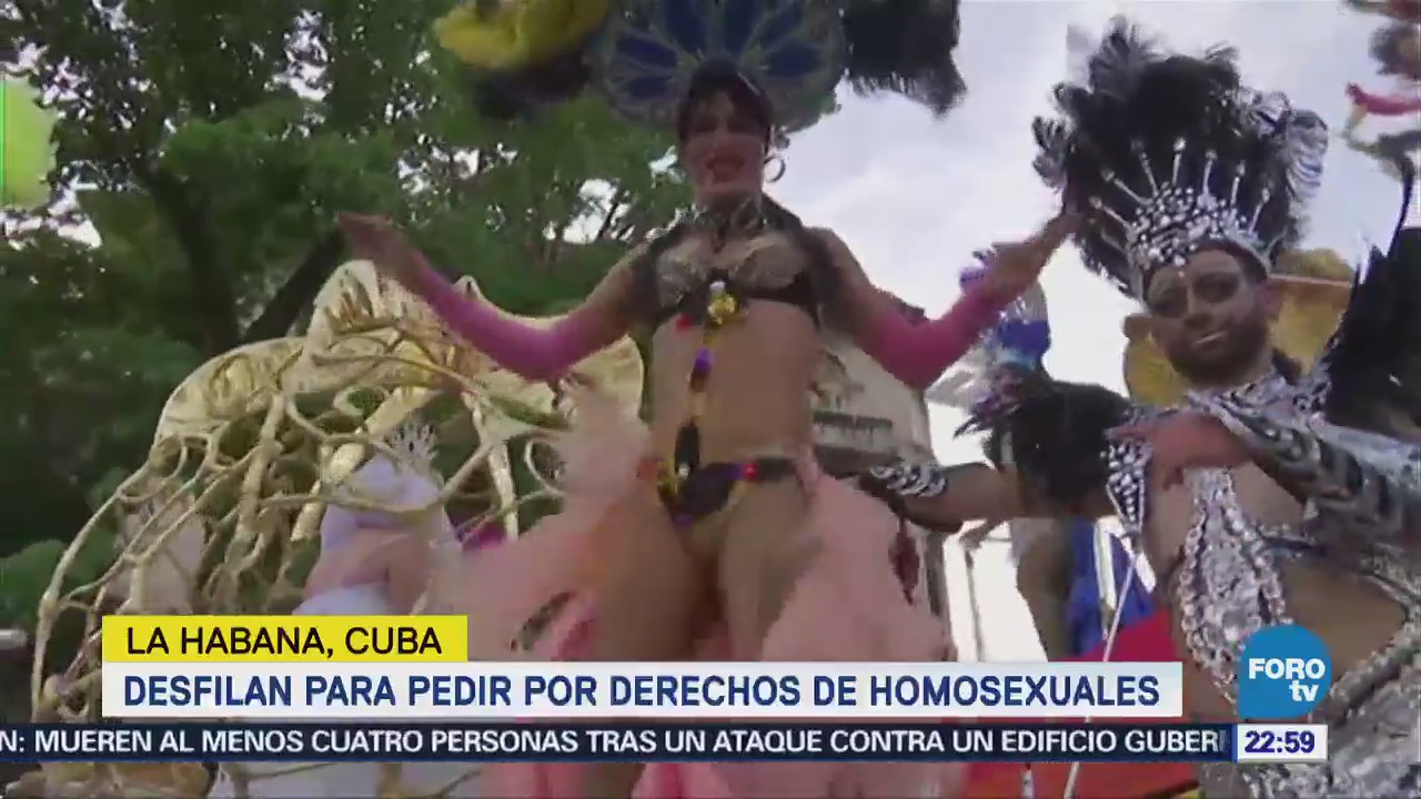 Desfilan Pedir Derechos Homosexuales Cuba