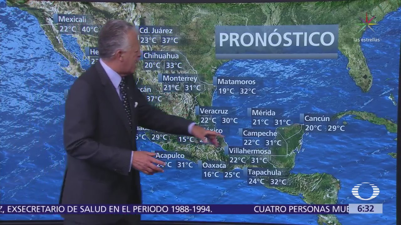 Despierta con Tiempo: Nublados con tormentas en gran parte de México