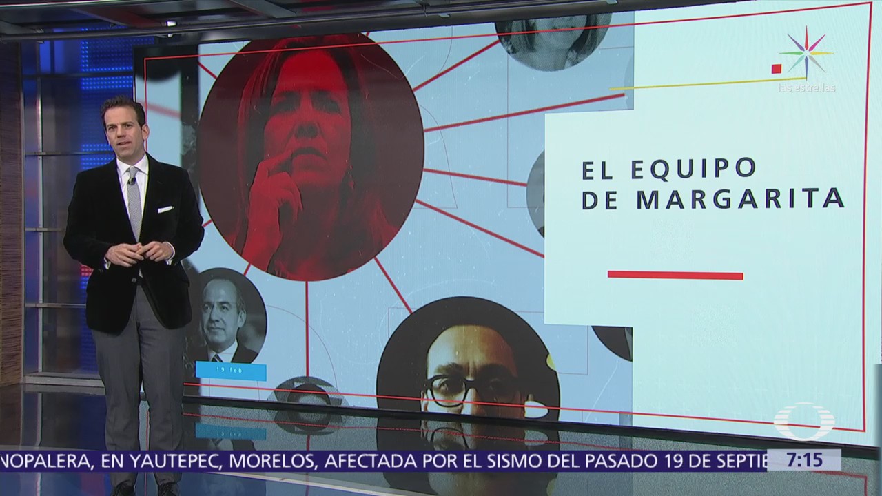 Despierta examina equipos de campaña de los candidatos presidenciales: Margarita Zavala