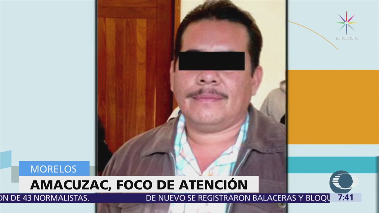 Detienen al alcalde con licencia de Amacuzac, Morelos