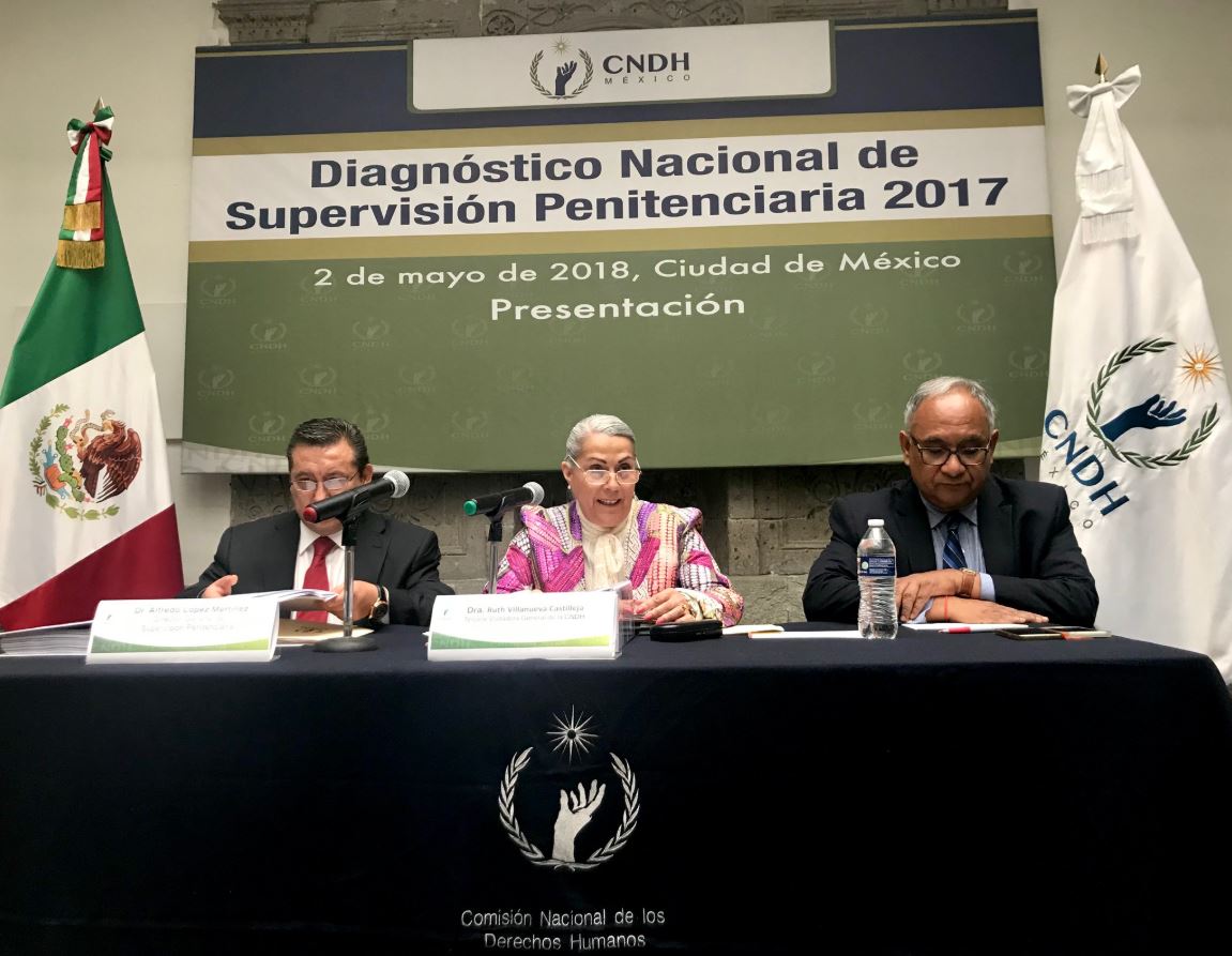 CNDH alerta crisis en cárceles de México