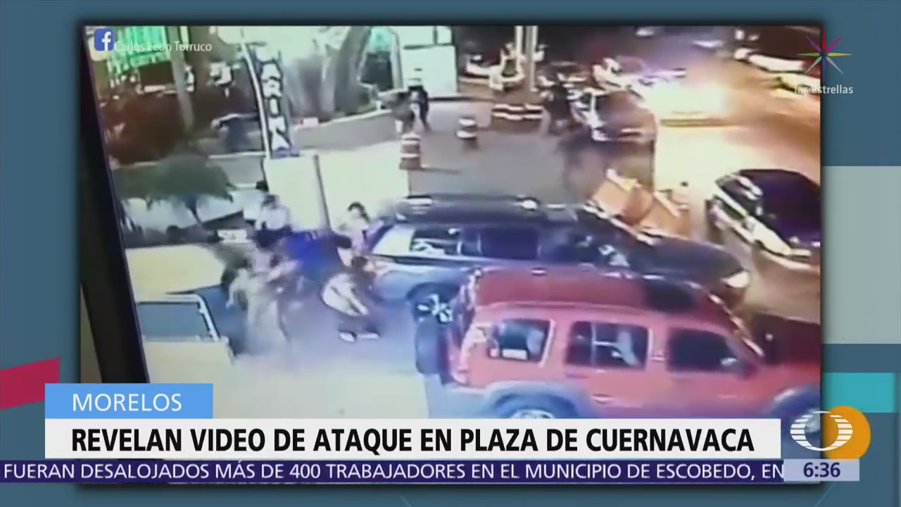 Difunden video de balacera en Plaza Marina