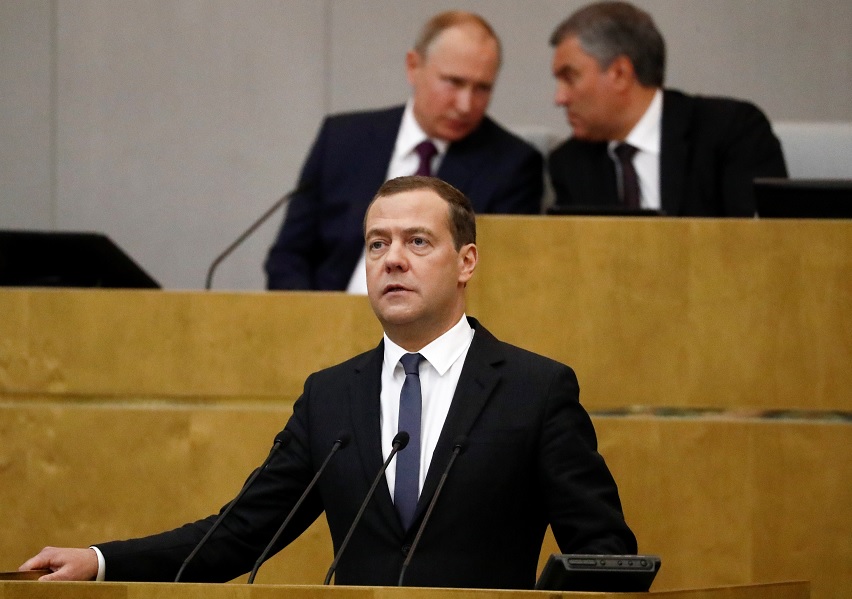 Cámara de diputados de Rusia aprueba reelección de Medvédev como primer ministro