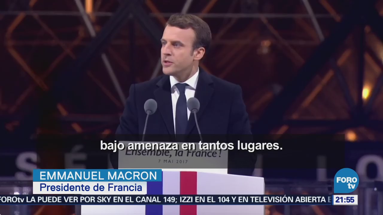 Emmanuel Macron Cumple Año Presidencia