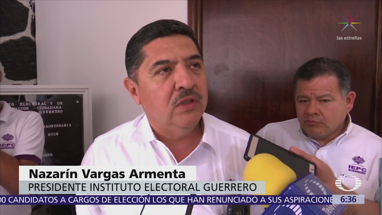 En Guerrero, 190 candidatos han renunciado en el transcurso del proceso electoral