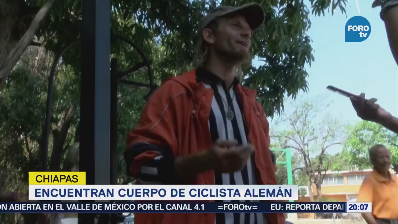 Encuentran Cuerpo Ciclista Alemán Chiapas Holger Franz