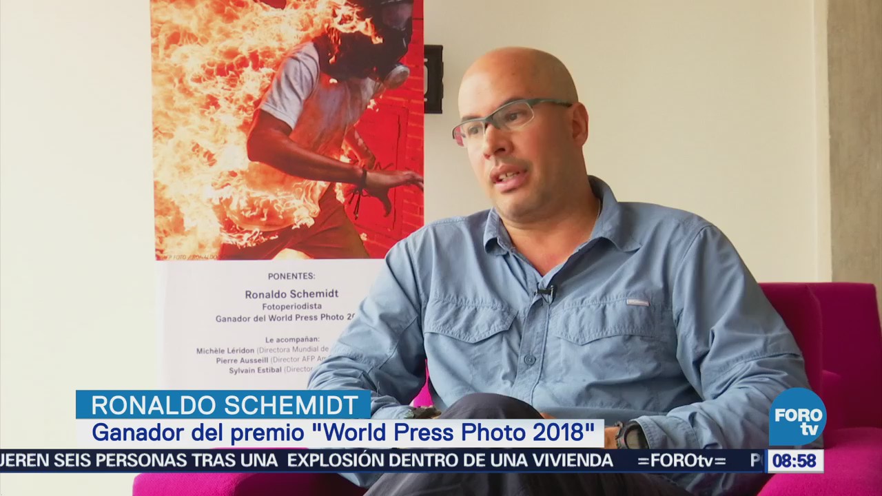 Entrevista con Ronaldo Schemidt, ganador del premio World Press Photo