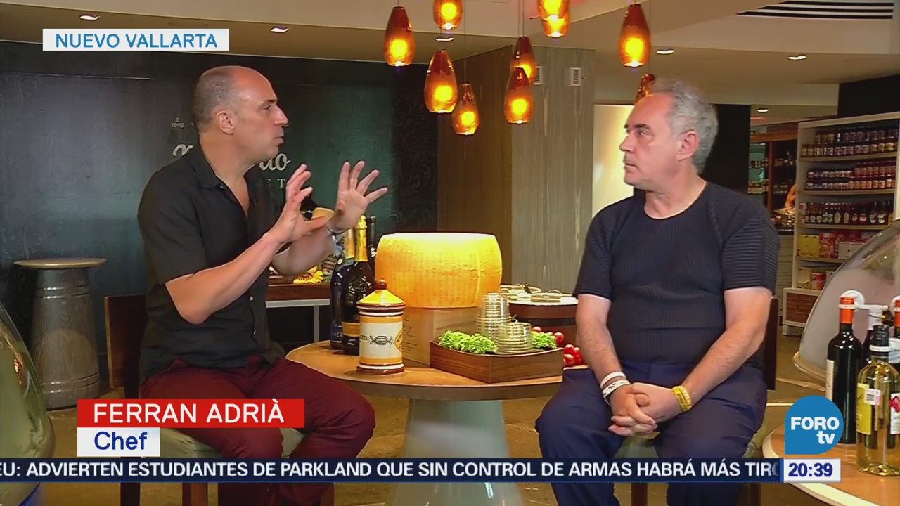 Ferran Adrià Habla Foro Vidanta Educación Gastronómica