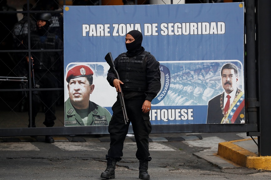 Finaliza protesta presos políticos sede policial Venezuela