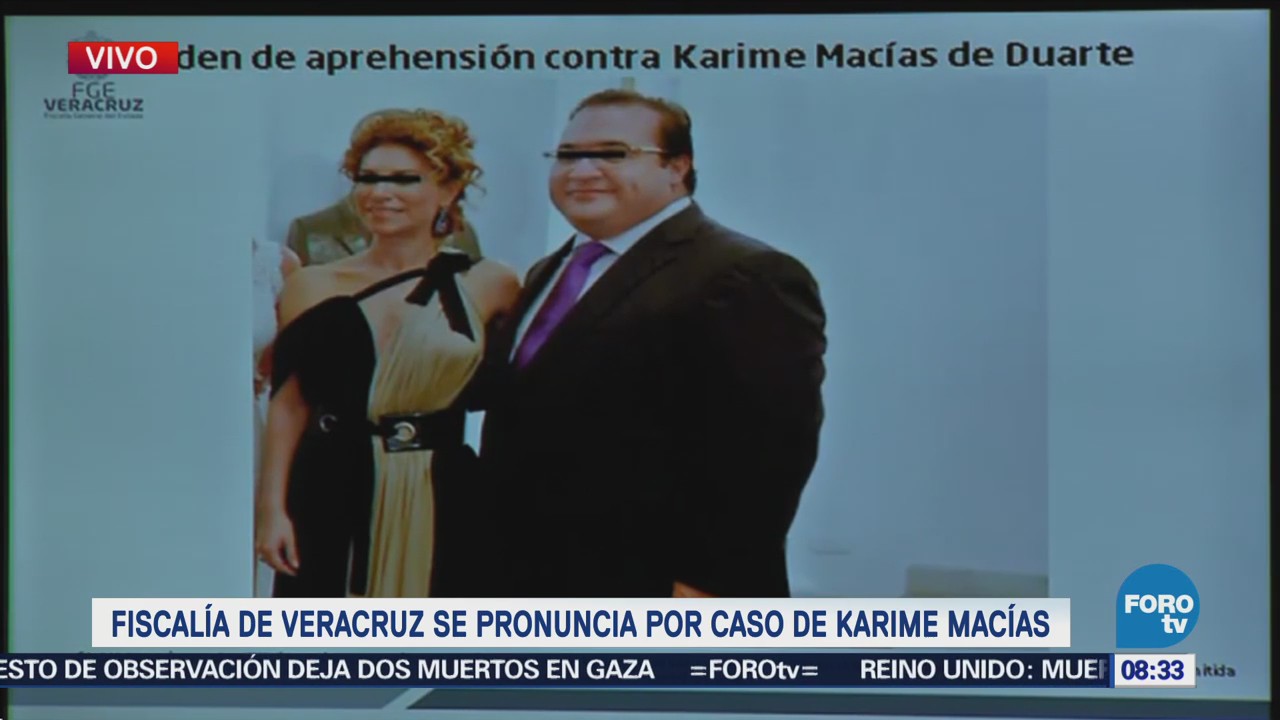 Fiscalía Veracruz Orden Aprehensión Karime Macías