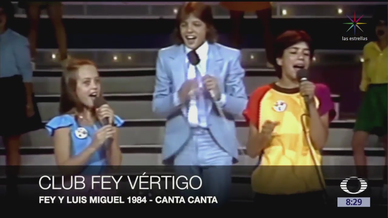 Flashback: Luis Miguel canta con Fey en XETU