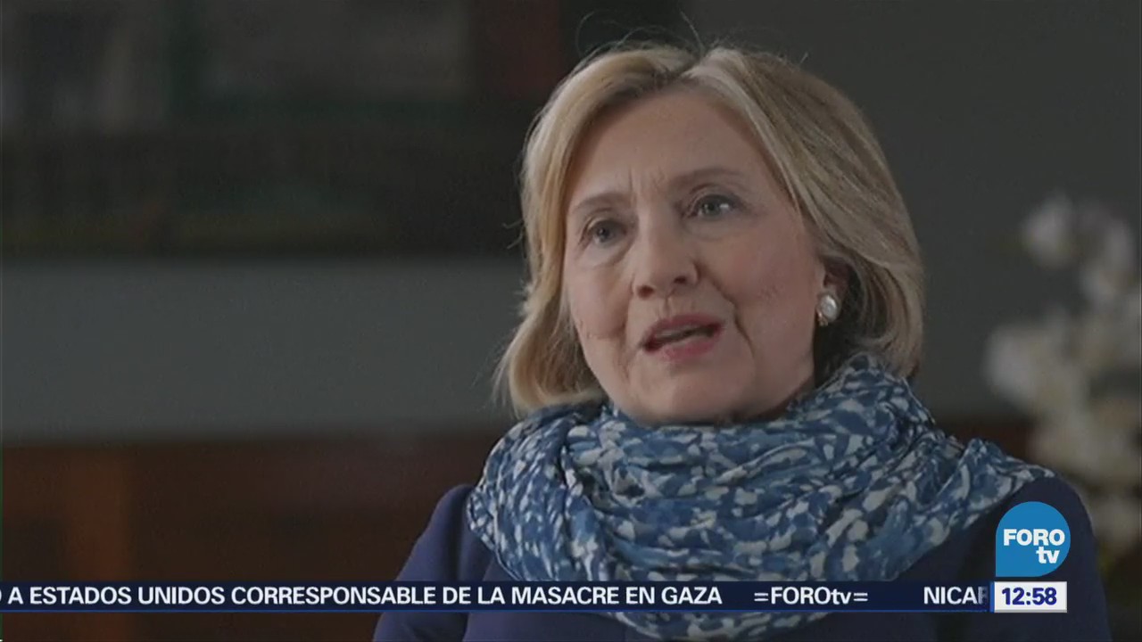 Hillary Clinton expresa preocupación sobre administración de la Casa Blanca