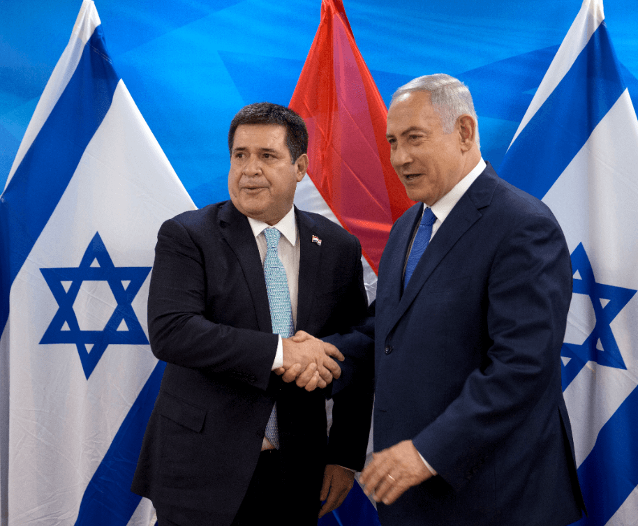 El presidente de Paraguay inaugura su embajada en Jerusalén