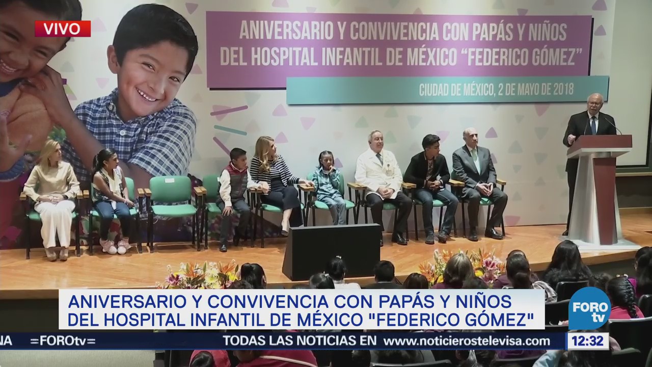 José Narro convive con niños del Hospital Infantil ‘Federico Gómez’