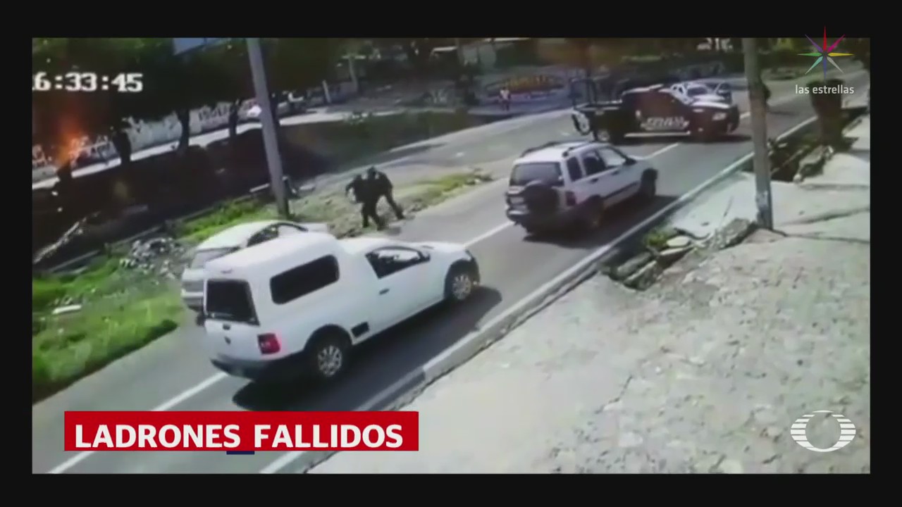 Ladrones Atropellan Policías Municipales Yautepec Video