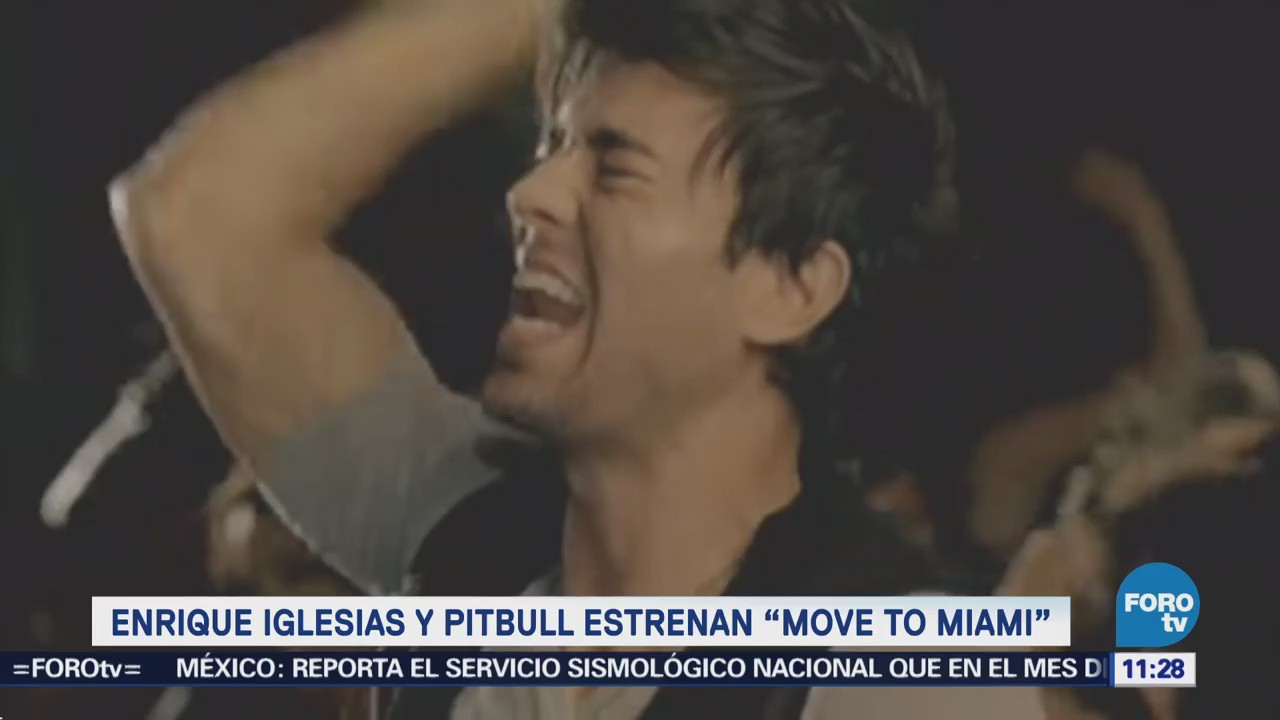 Enrique Iglesias y Pitbull estrenan Move
