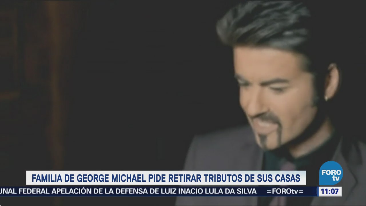 Familia de George Michael pide retirar tributos