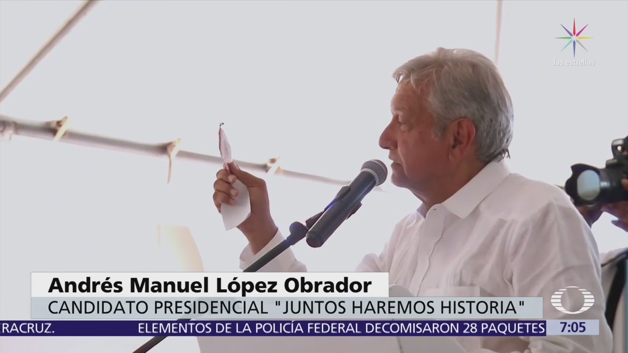 López Obrador compara a Ricardo Anaya con Trump