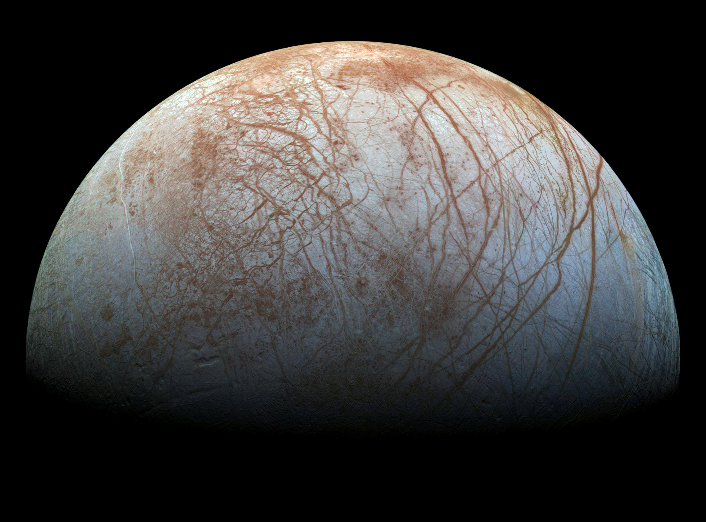 Luna de Júpiter tendría los ingredientes suficientes para sustentar vida: NASA