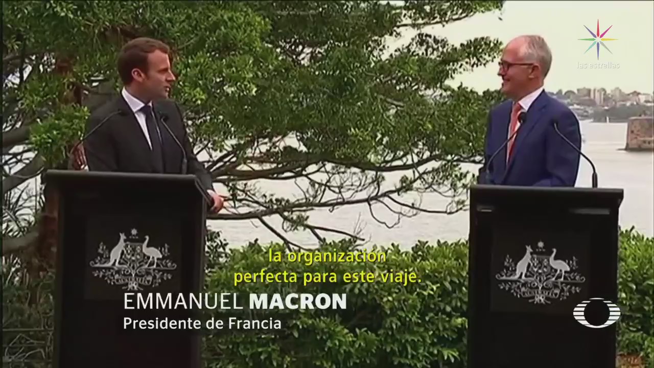 Macron Llama Deliciosa Primera Dama Australia