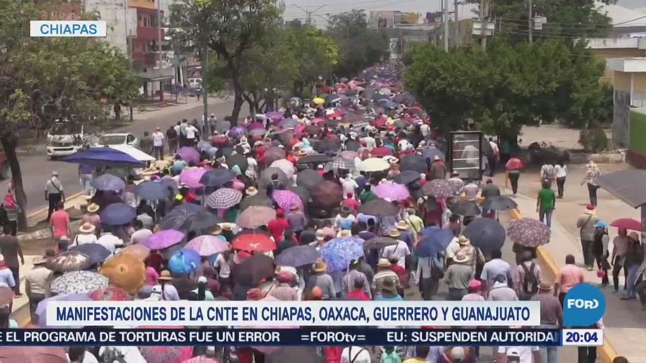Manifestaciones en México por el Día