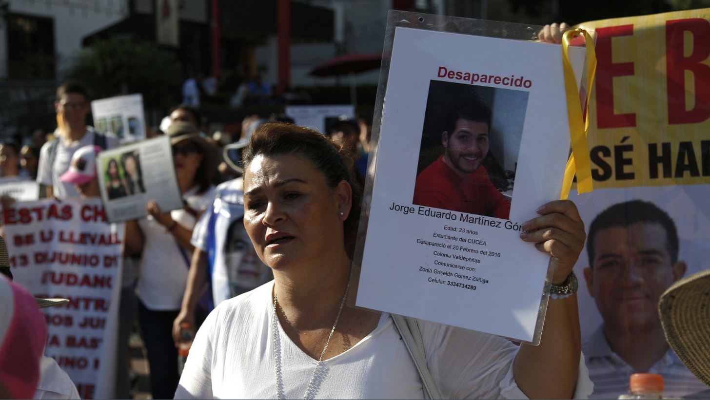 con marcha dignidad nacional familiares desaparecidos exigen justicia