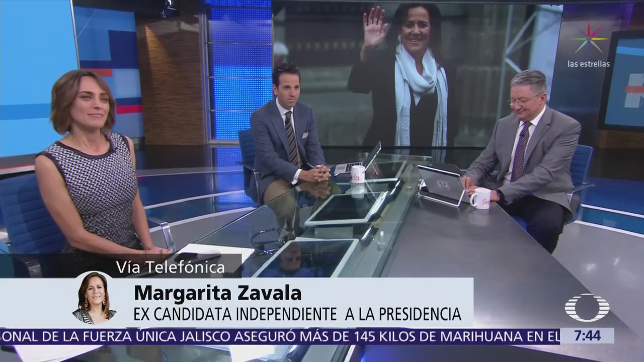 Margarita Zavala habla en Despierta sobre renuncia a la contienda presidencial