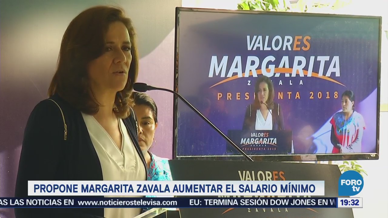 Margarita Zavala Presenta Propuestas Materia Laboral