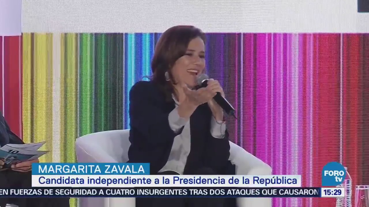 Margarita Zavala propone revisar la reforma educativa