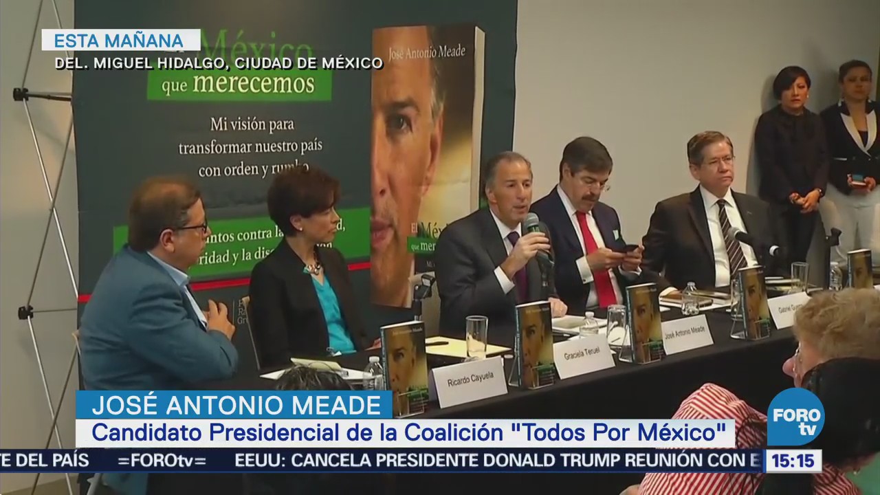 Meade presenta su libro El México