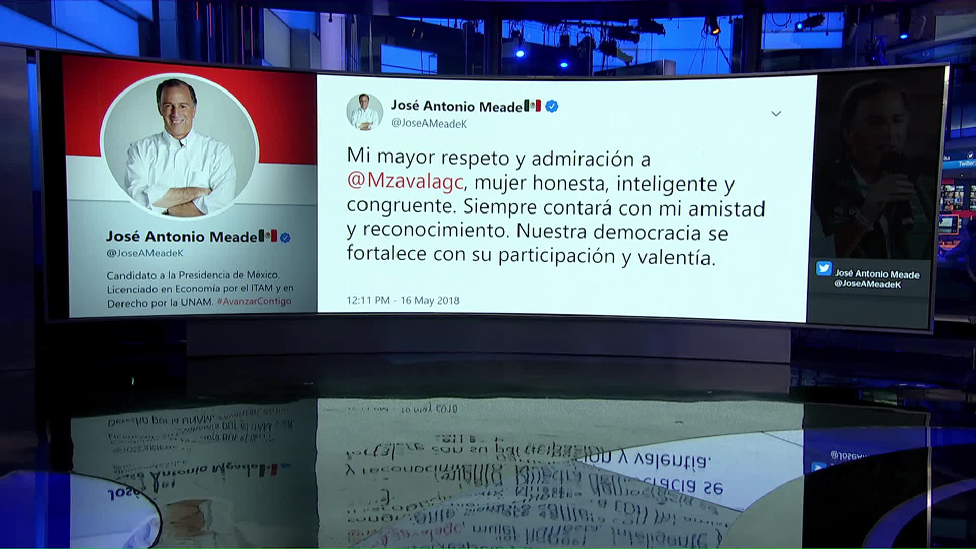 José Antonio Meade Respeta Decisión Margarita Zavala