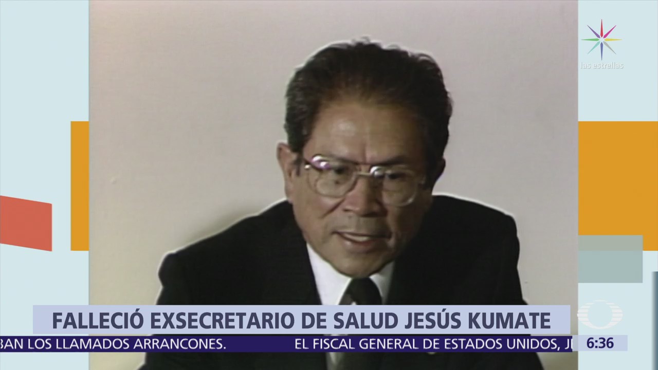 Murió Jesús Kumate, exsecretario de Salud