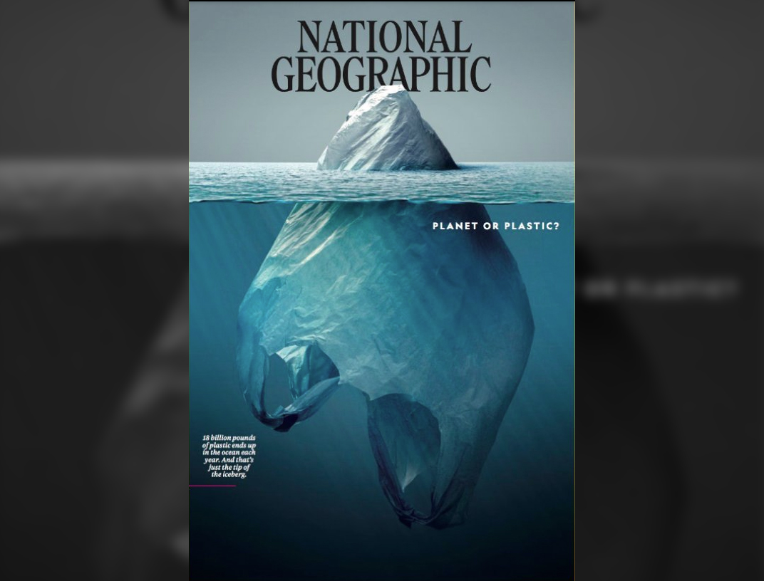 ¿Planeta o plástico?, la portada del National Geographic