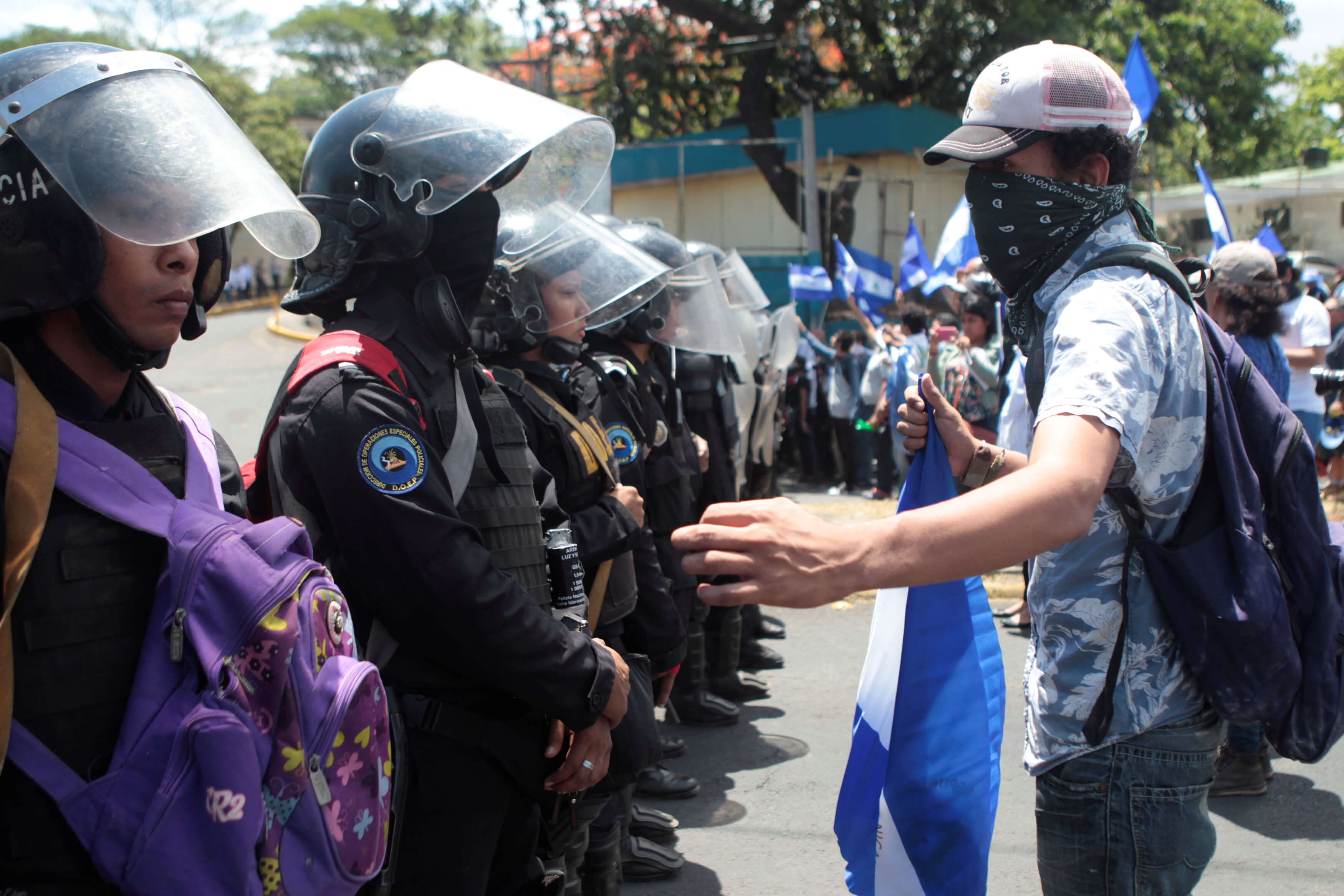 Nueva ola protestas Nicaragua deja cuatro heridos