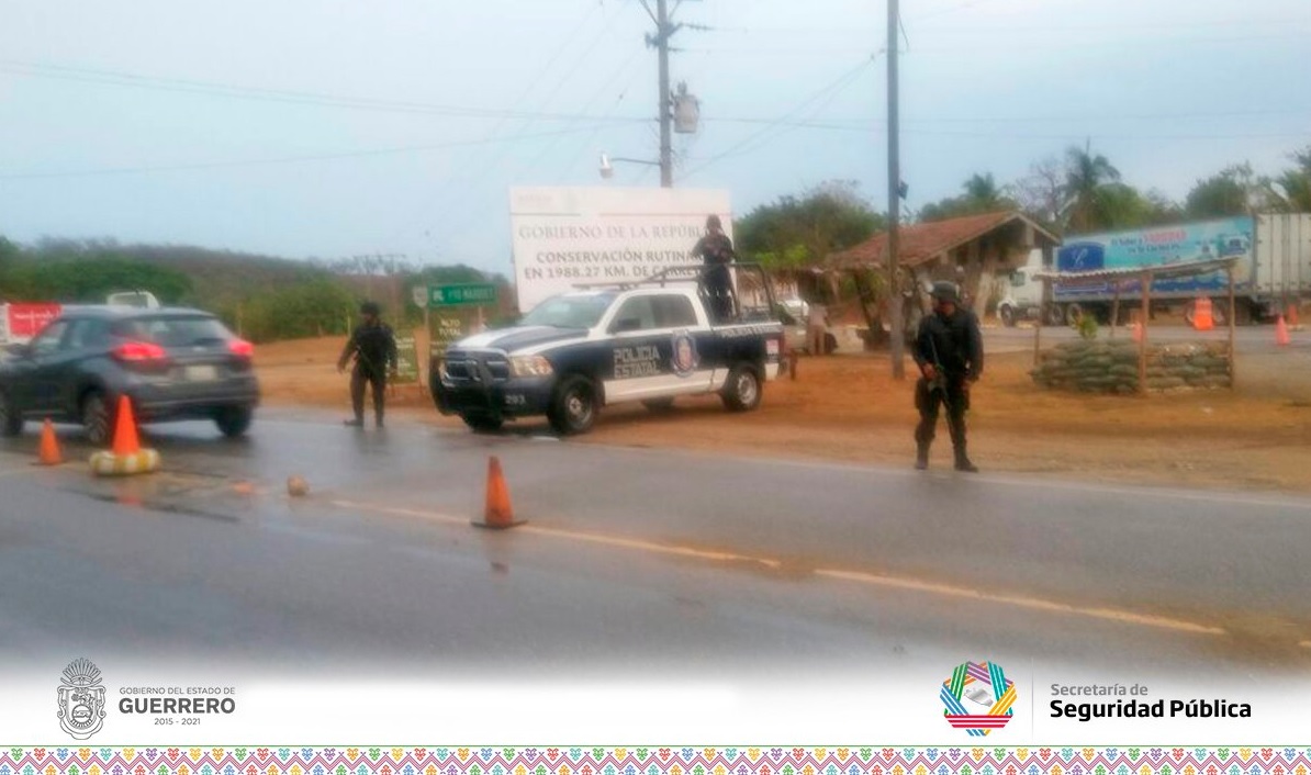 Asesinan a dos policías en la carretera federal Chilpancingo Iguala