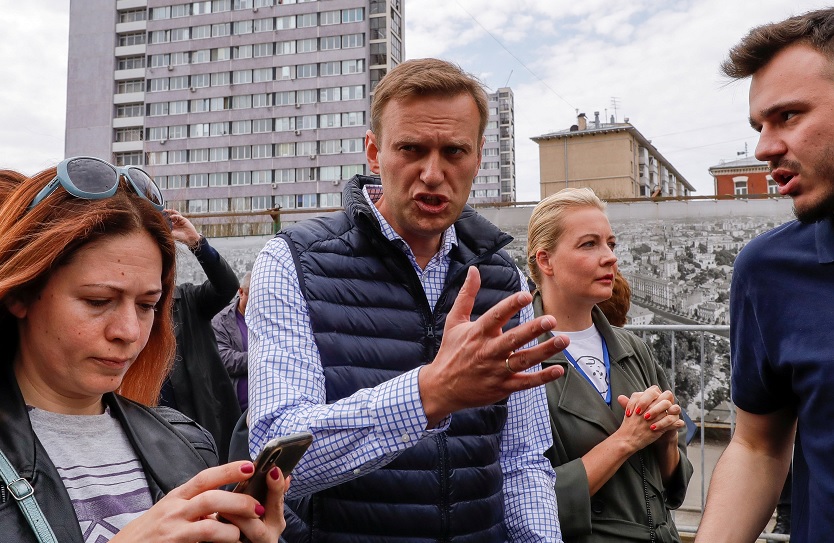 Policía rusa detiene al líder opositor Alexei Navalny en manifestación contra Putin