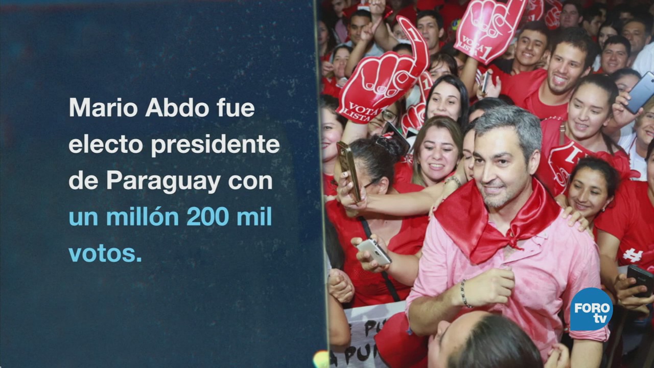 Paraguay Mandatario Electo Lazos Dictadura Mario Abdo Benítez,
