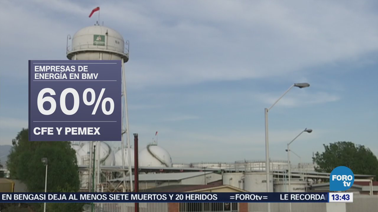 Pemex Cfe Recaudan 60% Sector Energético Bmv