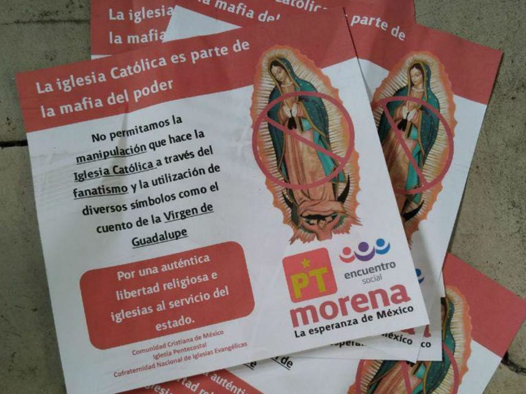 supuesta-propaganda-de-morena-contra-la-virgen-de-guadalupe-elecciones-mexico