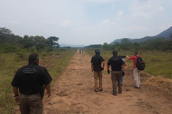 Aseguran pista aérea clandestina en Villaflores Chiapas