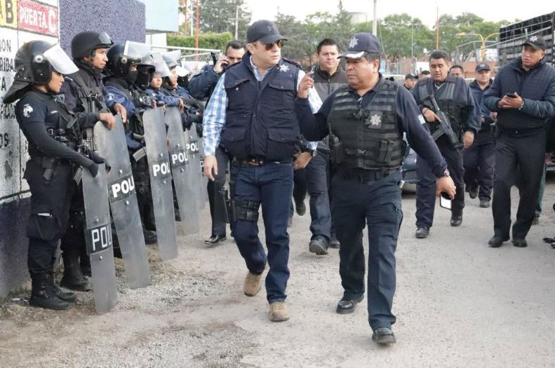 Policia Estatal de Puebla asume seguridad en San Martin Texmelucan