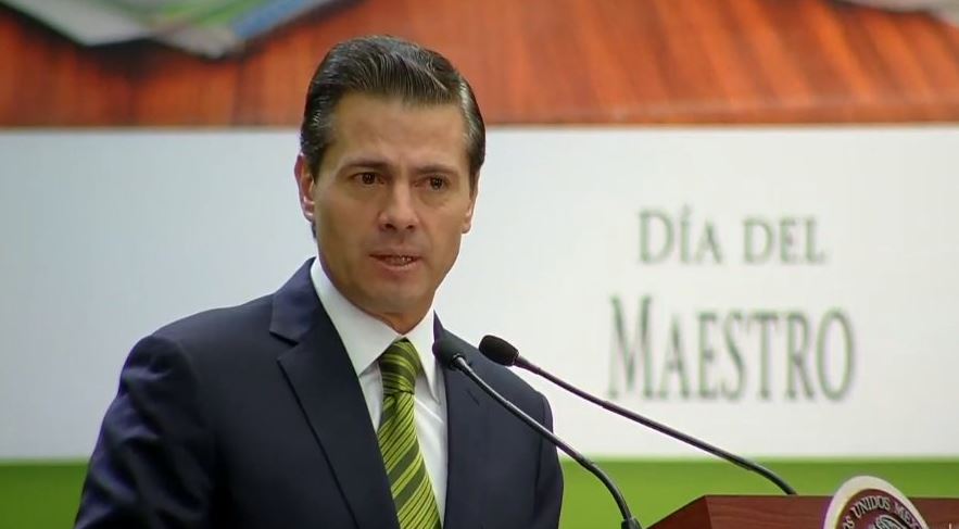 Reforma educativa, la más importante en la trasformación de México, dice Peña Nieto