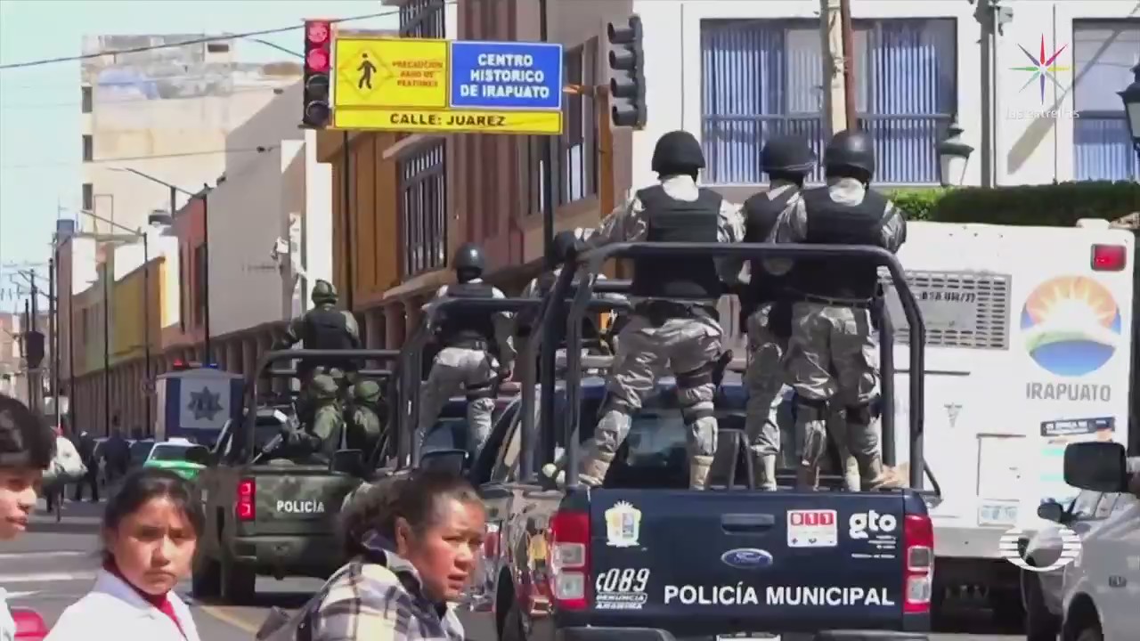 Protegen Policías Irapuato Violencia Guanajuato Huachicol