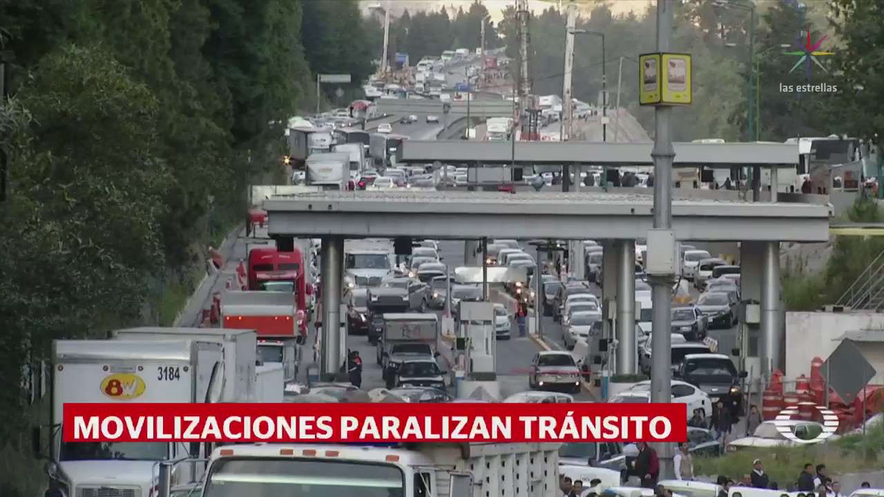 Protesta Transportistas Paraliza Acceso Cdmx 12 Horas