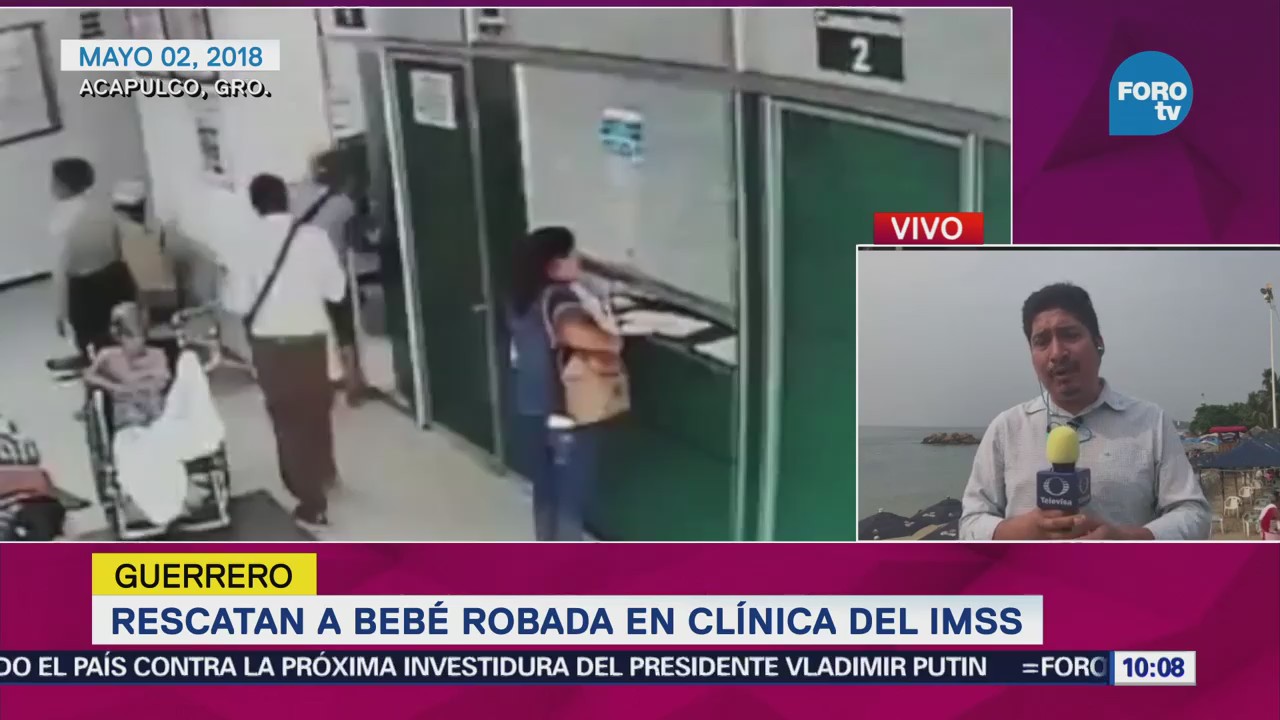 Rescatan Bebé Robada Clínica Imss Guerrero