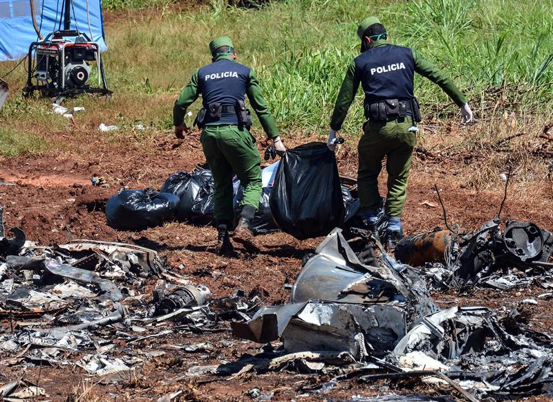 Inicia identificación de pasajeros y tripulantes fallecidos por accidente aéreo en Cuba