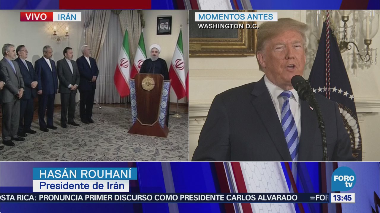 Rouhani Responde Trump Tras Salida Eu Acuerdo Nuclear