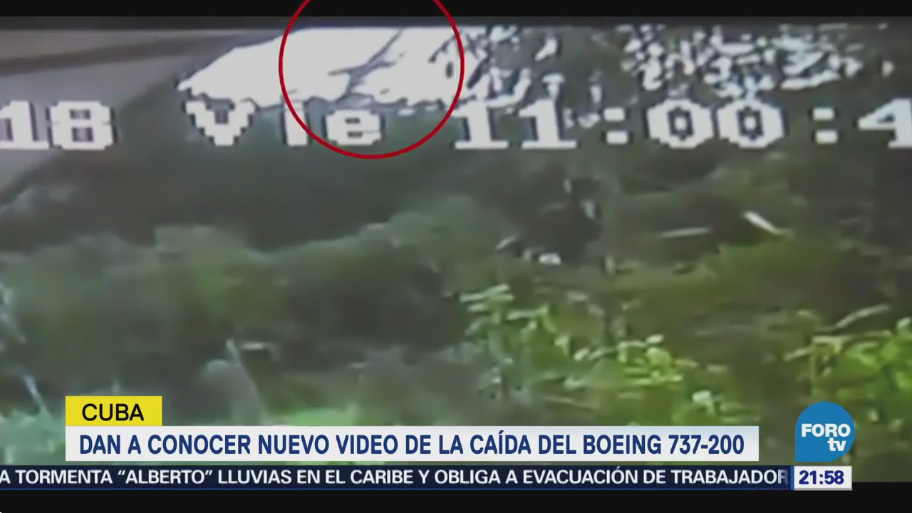 Nuevo Video Accidente Aéreo La Habana Cuba