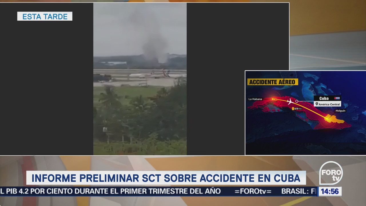 Sct Detalles Sobre Avión Accidentado La Habana
