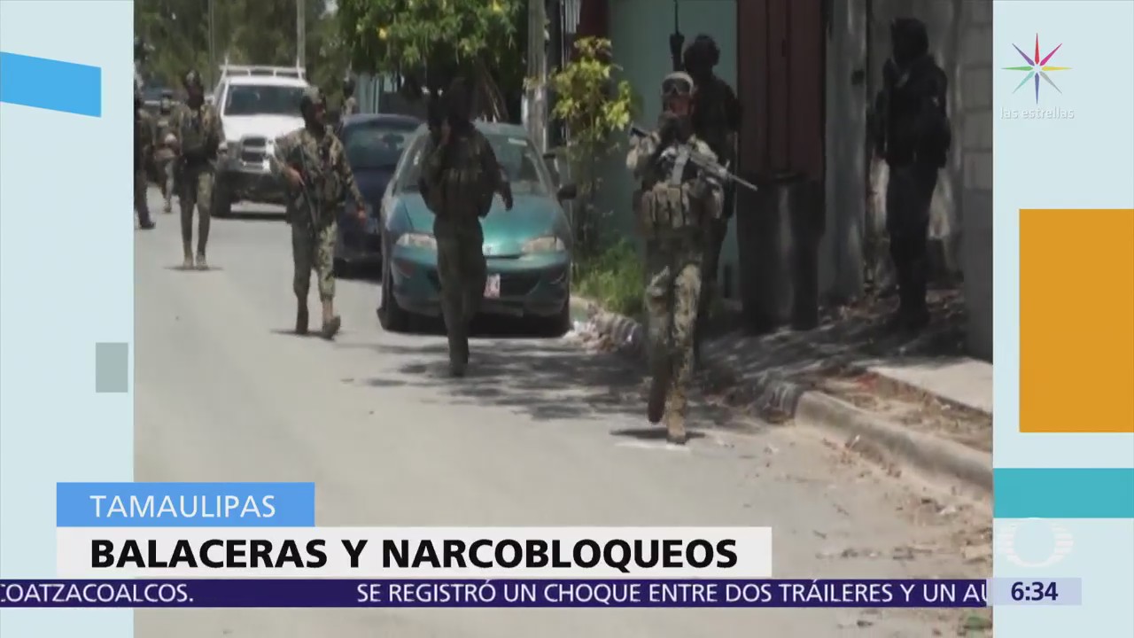 Se registran narcobloqueos en Reynosa, Tamaulipas